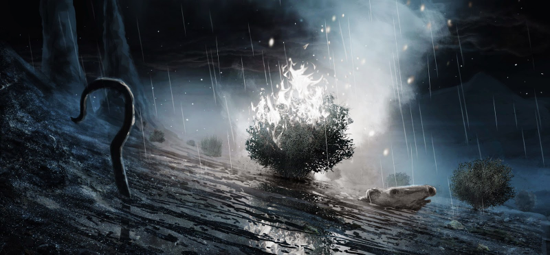 Illustration for article titled Lo, The Incredible Artwork of Exodus, Revealed In Before And After Pics